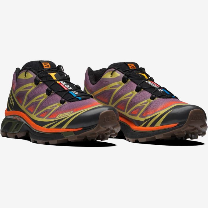 Salomon XT-6 SKYLINE Muške Tenisice Zelene Narančaste | z9wucUjk