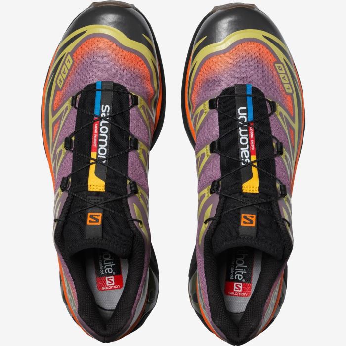 Salomon XT-6 SKYLINE Muške Tenisice Zelene Narančaste | z9wucUjk