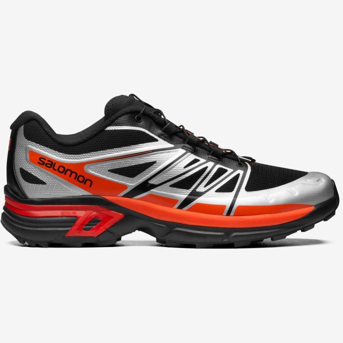 Salomon XT-WINGS 2 Muške Tenisice Crne Srebrne Narančaste | 7e9CR3a1