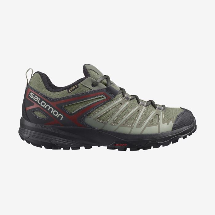 Salomon X CREST GORE-TEX Muške Cipele Za Planinarenje Sive Sive | Esfz1jDc