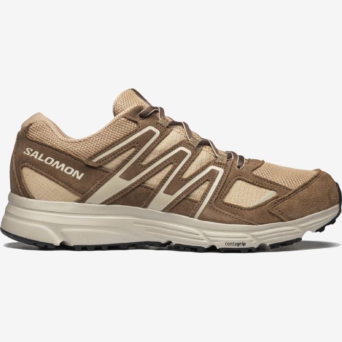 Salomon X-MISSION 4 SUEDE Muške Tenisice Fenugreek / Acorn / Rainy Day | E7aj2sKg