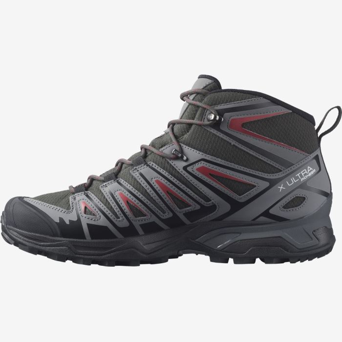 Salomon X ULTRA PIONEER MID CLIMASALOMON™ WATERPROOF Muške Cipele Za Planinarenje Crvene | Ho4tH58A