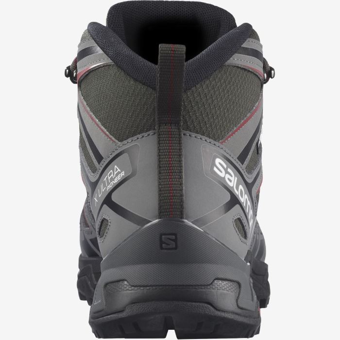 Salomon X ULTRA PIONEER MID CLIMASALOMON™ WATERPROOF Muške Cipele Za Planinarenje Crvene | Ho4tH58A