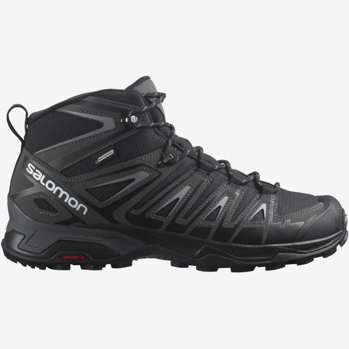 Salomon X ULTRA PIONEER MID CLIMASALOMON™ WATERPROOF Muške Cipele Za Planinarenje Crne | iA25YjcH