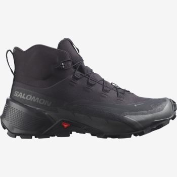 Salomon CROSS HIKE 2 MID GORE-TEX Muške Cipele Za Planinarenje Crne Crne | W1wWRlUj