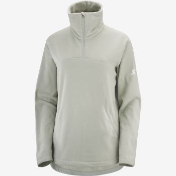 Salomon ESSENTIAL COSY FLEECE Ženske Midlayers Wrought Iron | jpiUEKd8