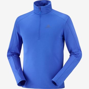 Salomon ESSENTIAL LIGHTWARM Muške Midlayers Plave | ZEuAbt22