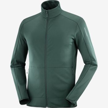 Salomon ESSENTIAL LIGHTWARM Muške Midlayers Tamno Zelene | gB1y0PmR