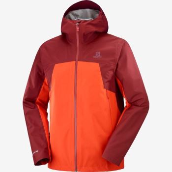 Salomon OUTLINE GORE-TEX 2.5 LAYERS Muške Jakne Crvene Tamno Crvene | Hw655drH