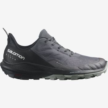 Salomon OUTPULSE GORE-TEX Muške Cipele Za Planinarenje Crne | E1Gfu6Eh