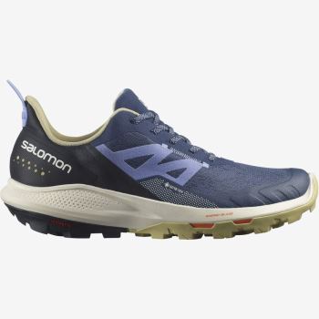 Salomon OUTPULSE GORE-TEX Ženske Cipele Za Planinarenje Indigo Zelene | XqAqfNV1