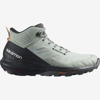 Salomon OUTPULSE MID GORE-TEX Muške Cipele Za Planinarenje Crne Narančaste | HLqGY79v