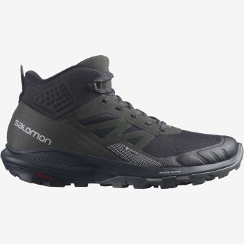 Salomon OUTPULSE MID GORE-TEX Muške Cipele Za Planinarenje Crne | szyCjCSc