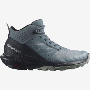 Salomon OUTPULSE MID GORE-TEX Ženske Cipele Za Planinarenje Crne | 33q66qtm