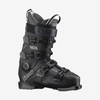 Salomon S/PRO 100 Muške Ski Boots Crne Tamno Srebrne | oQsFHdWc