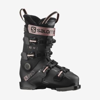 Salomon S/PRO 90 Ženske Ski Boots Crne Roze Zlatne | 6LsHqf61