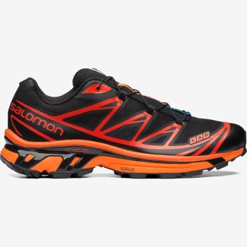 Salomon XT-6 Muške Tenisice Crne Narančaste | JPTZQVFF