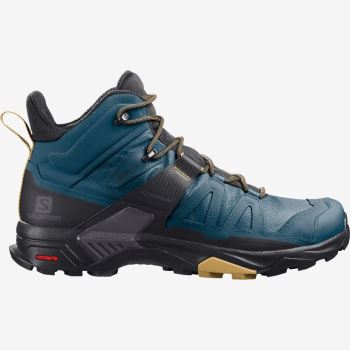 Salomon X ULTRA 4 MID GORE-TEX Muške Cipele Za Planinarenje Plave Crne | s8I2TDwD